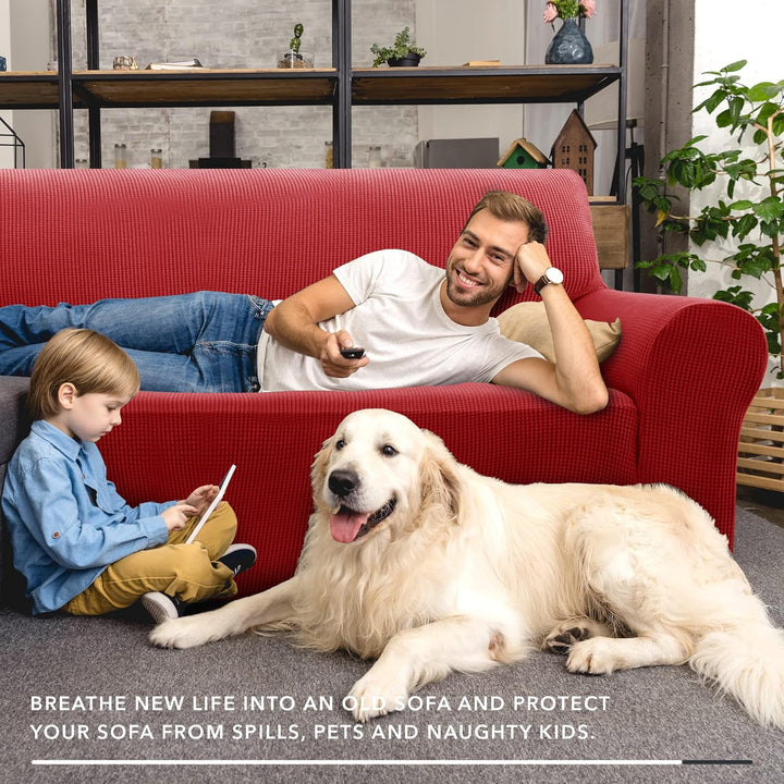 Deconovo Sofabezug Sofa Überzug Sofaüberwurf Sofa Cover Sesselbezug Sofahusse Sofa Abdeckung Super E