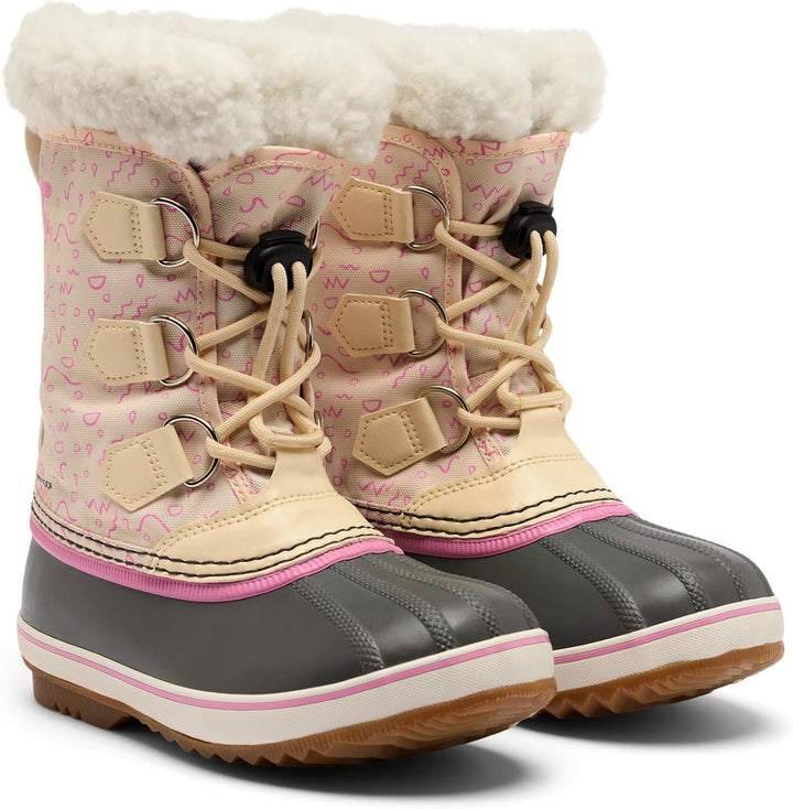 Sorel Yoot PAC Nylon Waterproof wasserdichte Winterstiefel für Kinder, Lila (Purple Dahlia x Foxglov