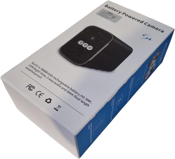 TKSTAR Wildkamera 4G GSM SIM-Karten Slot + 30000mAh Akku + IP66 wasserdicht Wald Kamera APP Live-Str