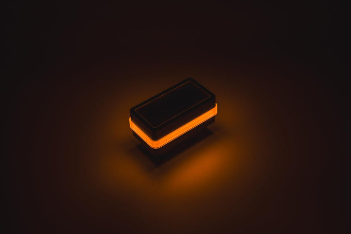 LED Solar-Pfostenkappe KAPPA (Orange), Orange