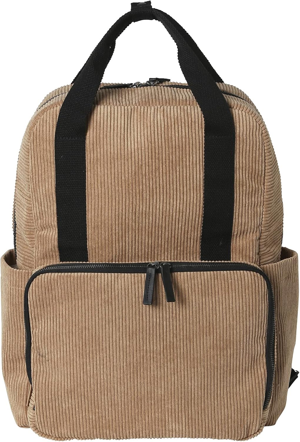 VERTBAUDET Rucksack Kordsamt Travel Haselnuss TU Braun, Braun