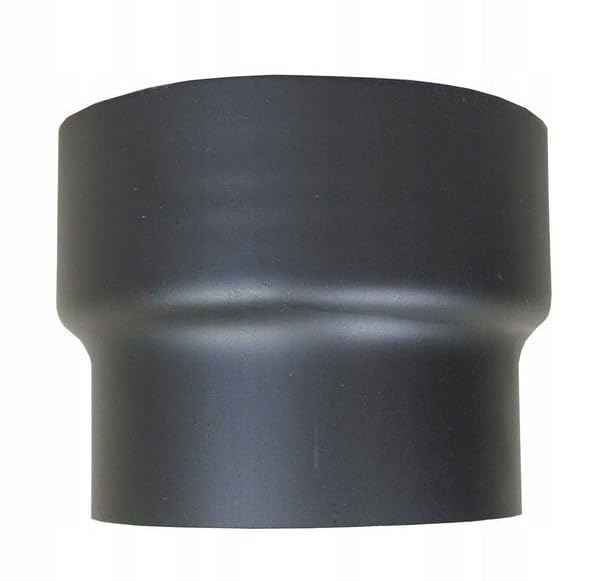 BirnePower Rohrerweiterung von 150 auf 180 mm, Senotherm-Beschichtung, Abgasrohr für Ofen &amp; Kamin, 2