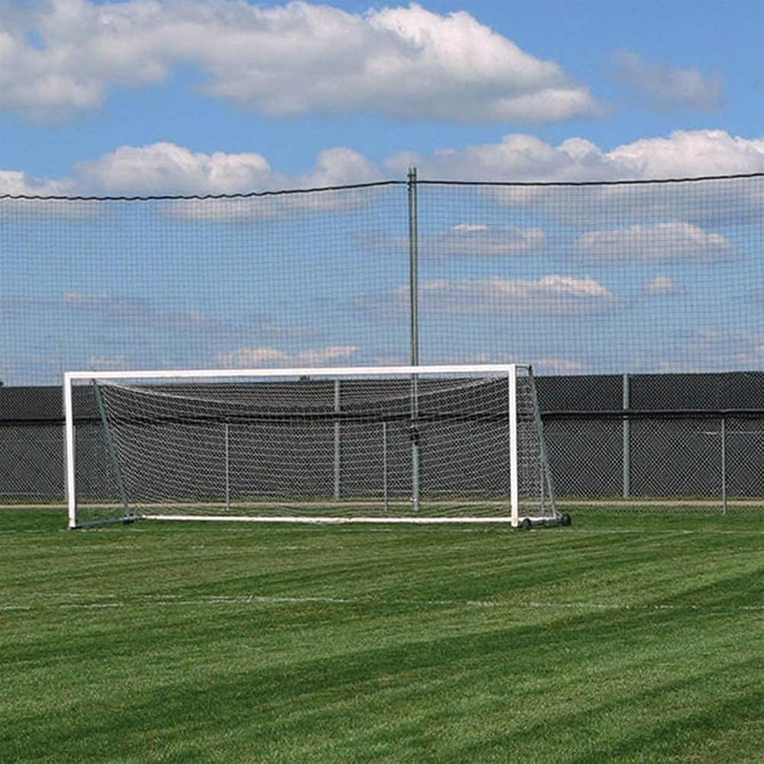 Aoneky Fussball Backstop Netz 3x3M/ 3x6M | quadratisches Netz 10x10cm No Knot | Fussball-Containment
