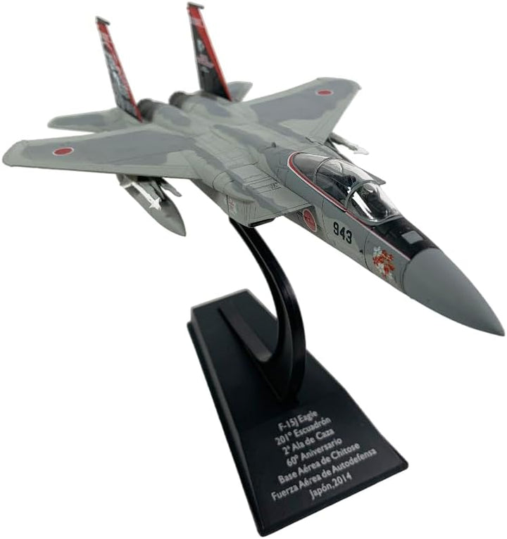 OPO 10 - 1/100 Militärkampfflugzeug kompatibel mit F-15J Eagle JASDF 60th Anniversary 201st SQ 2014