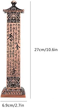 Garosa Vertikale Herz Sutra Weihrauchhalter Brenner Weihrauch Sticks Brenner Halter Aschefänger für