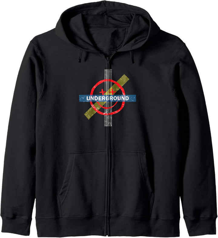 Underground House Music Kapuzenjacke
