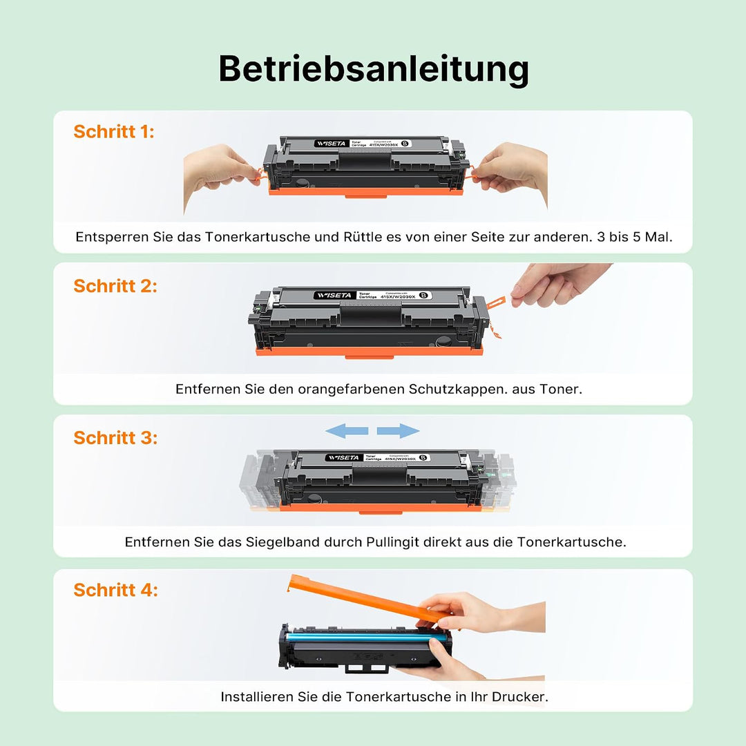 415A 415X M479fdw Toner Mit Chip Kompatible Für Hp 415x 415A Multipack for Hp Color LaserJet Pro MFP
