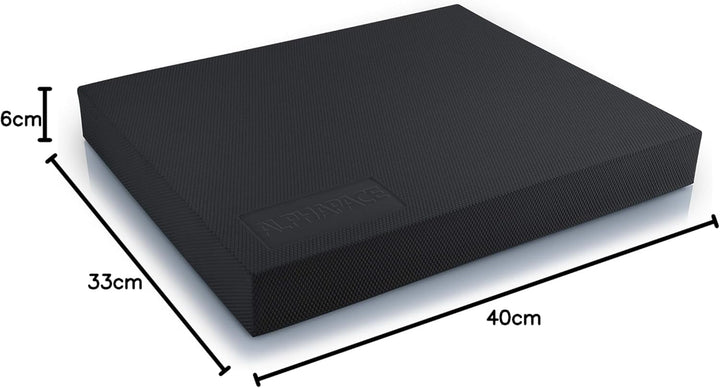 ALPHAPACE Balance Pad inkl. gratis Übungsposter - Innovatives Balance-Kissen für optimales Ganzkörpe