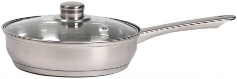 Kochtopf Set 12 teilig mit Glasdeckel Edelstahl Induktion Kochtopf Pfanne Kochtopfset