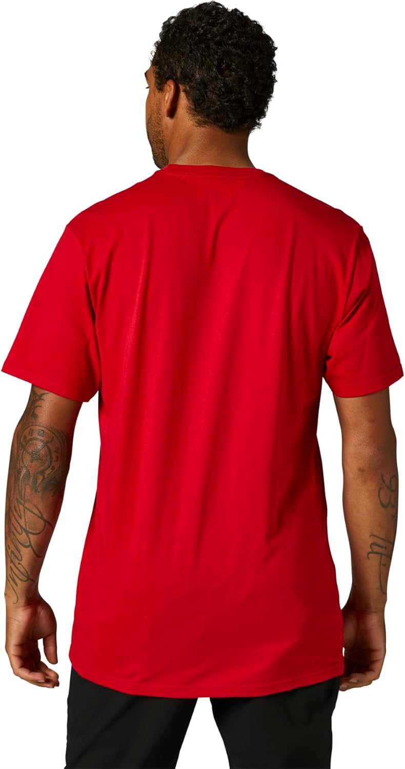 Fox Racing Herren Pinnacle Ss Tee Motorcycle Clothing XXL Rot, XXL Rot