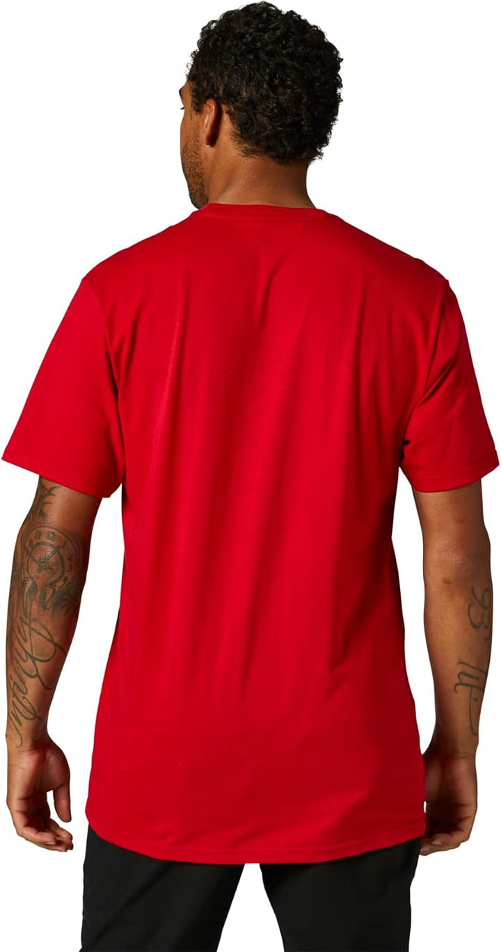 Fox Racing Herren Pinnacle Ss Tee Motorcycle Clothing XXL Rot, XXL Rot