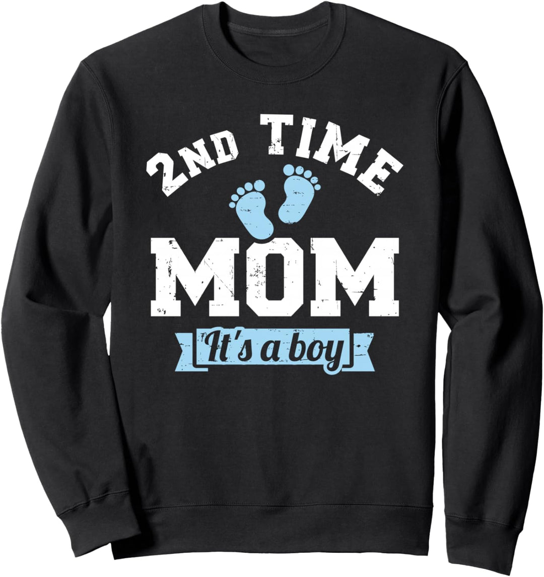 Zweifache Mama mit Junge Sweatshirt