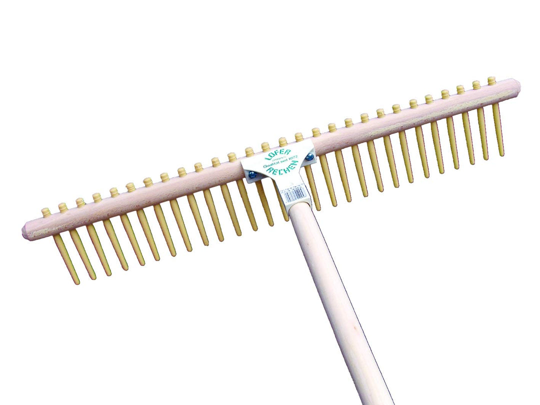 Lofer Feinplanierrechen 67 cm mit 28 Nylonzinken