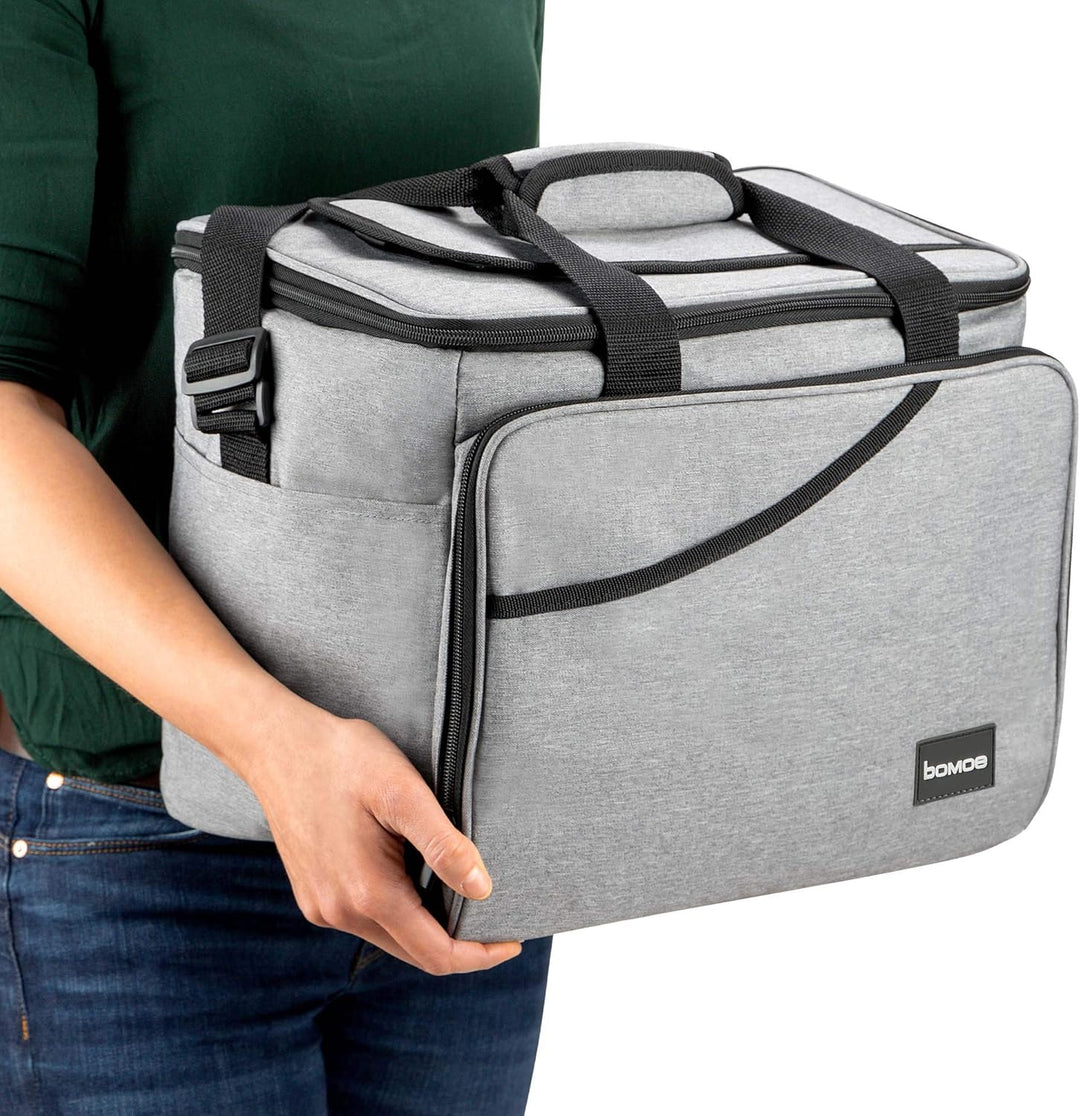 bomoe 25 Liter Kühltasche faltbar - Kühlbox inkl 2X Kühlakkus - Outdoor Isoliertasche mit 16h Kühlfu