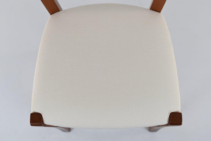 Tommychairs - 2er Set Stühle VENICE für Küche und Esszimmer, Struktur aus lackiertem Buchenholz im F
