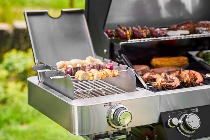 RÖSLE VARIO Wok, Hochwertiger Wok aus emailliertem Gusseisen zum scharfen Anbraten & Primezone-Winds