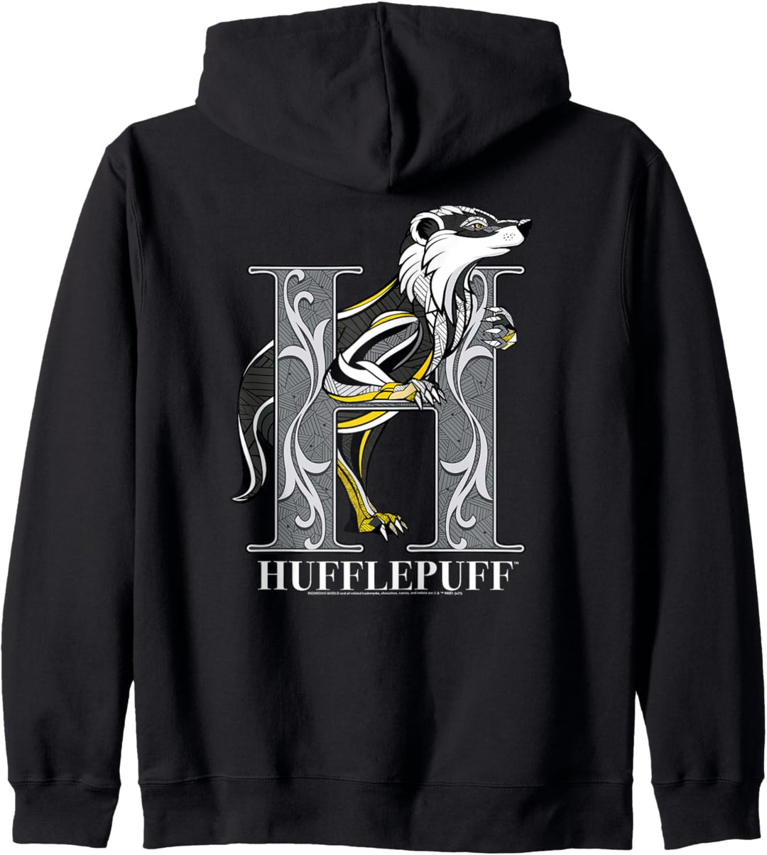 Harry Potter Mosaic Hufflepuff with Badger Kapuzenjacke