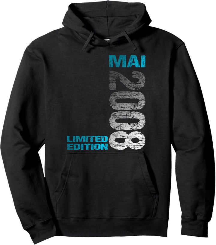 Mai 2008 Junge Mädchen 15. Geburtstag Limited Edition 15 Pullover Hoodie