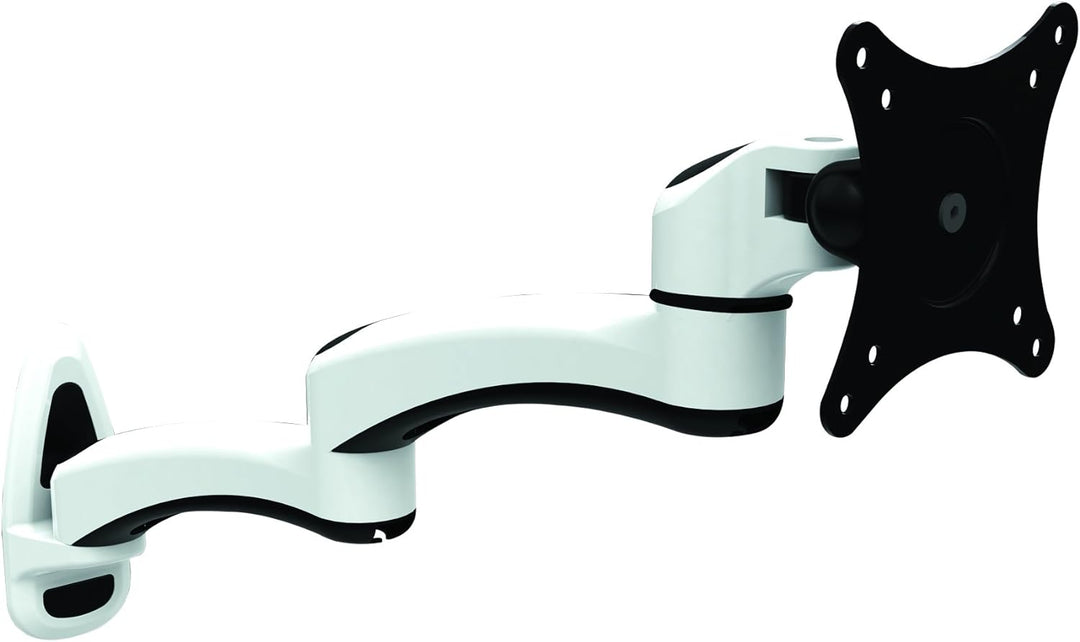 HFTEK® – Monitor TV Wand Halter Wandhalterung für Bildschirme von 15 bis 27 Zoll mit VESA 75/100 (HF