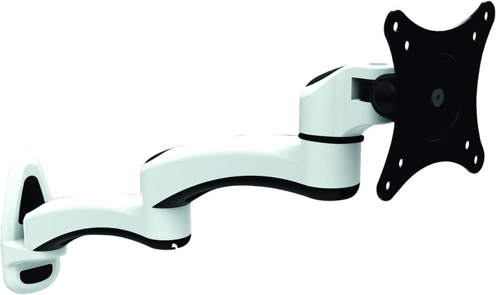 HFTEK® – Monitor TV Wand Halter Wandhalterung für Bildschirme von 15 bis 27 Zoll mit VESA 75/100 (HF