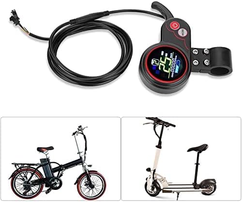 Alomejor E-Bike Controller Kit, Elektroroller-Controller mit LCD-Display und Schaltschalter (Univers