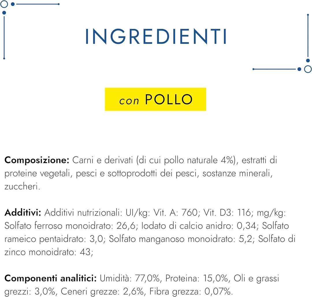 Purina Gourmet Diamant Feuchtigkeitskatzen-Schnuller mit feinem Huhn, 24 Dosen à 85 g (Packungsgröss