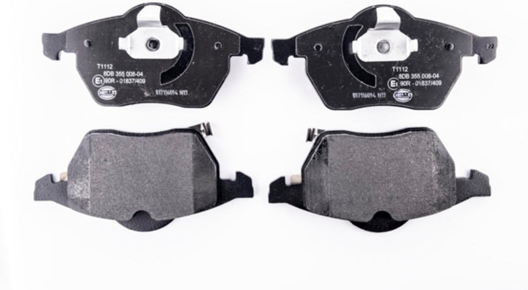 HELLA PAGID 8DB 355 008-041 Bremsbelagsatz - T1112 - Dicke/Stärke: 19.6mm - Bremssystem: Teves - mit