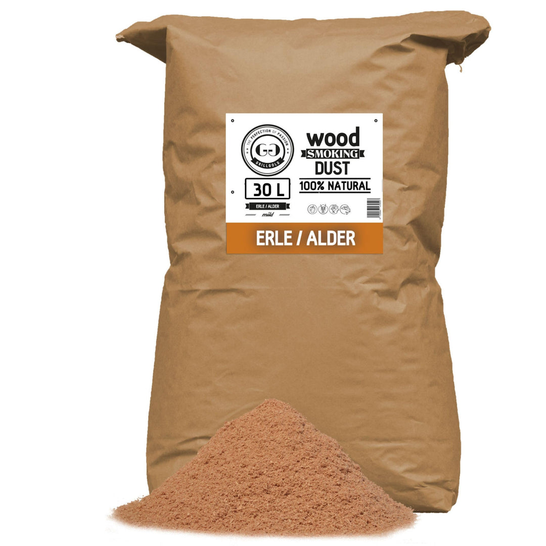 GRILLGOLD Räuchermehl Wood Smoking Dust. Zum räuchen und kalträuchern von Fisch, Fleisch und Gemüse