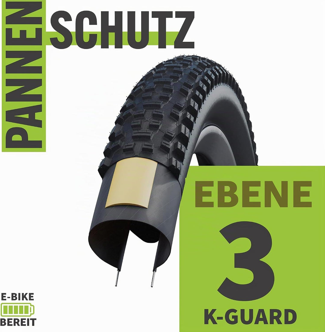 2er Set Schwalbe Fahradreifen Rapid Rob 26/27,5/29 x 2,10/2,25 (57-559,54-584,57-584,54-622,57-622)