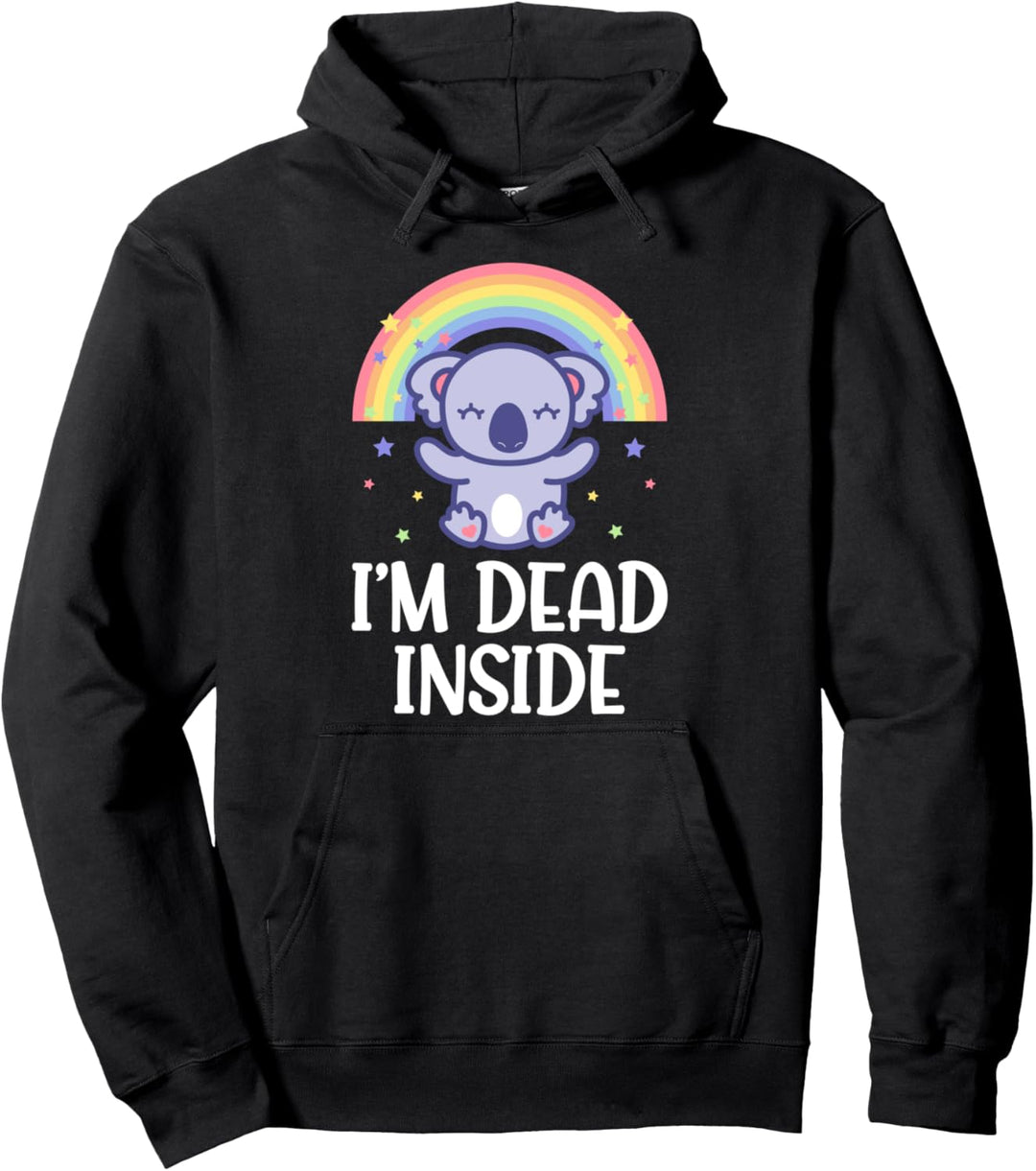I m dead inside Koala Bär Pullover Hoodie