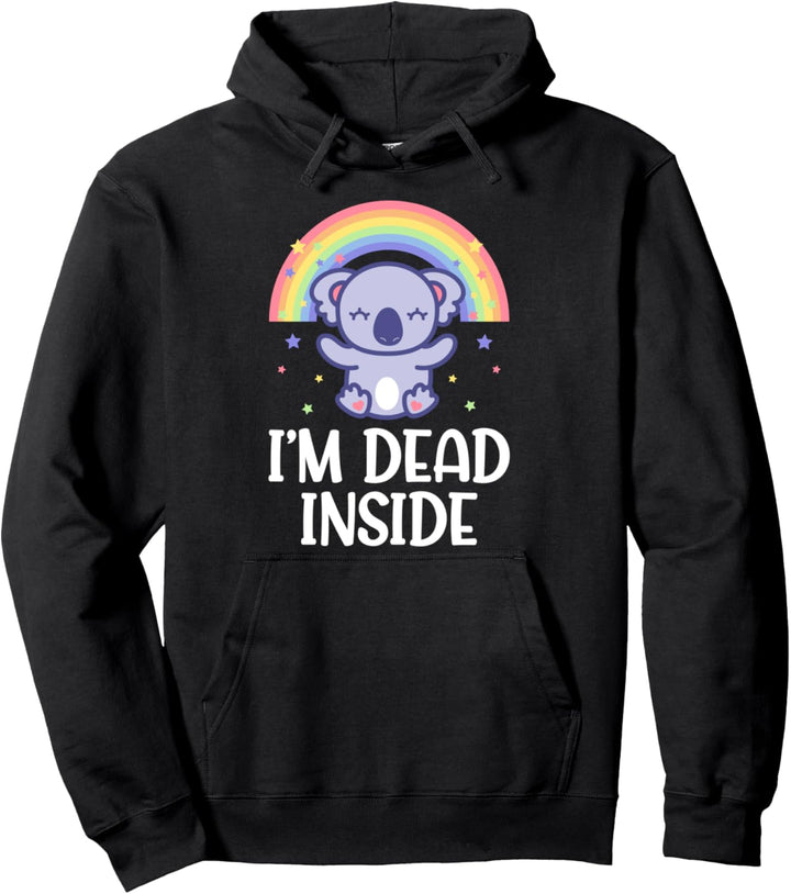 I m dead inside Koala Bär Pullover Hoodie