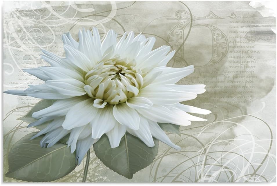 Feeby Bilder Blume Natur 70x50 cm Wohnzimmer Schlafzimmer Büro Flur Küche Wandbilder Modern Bild auf