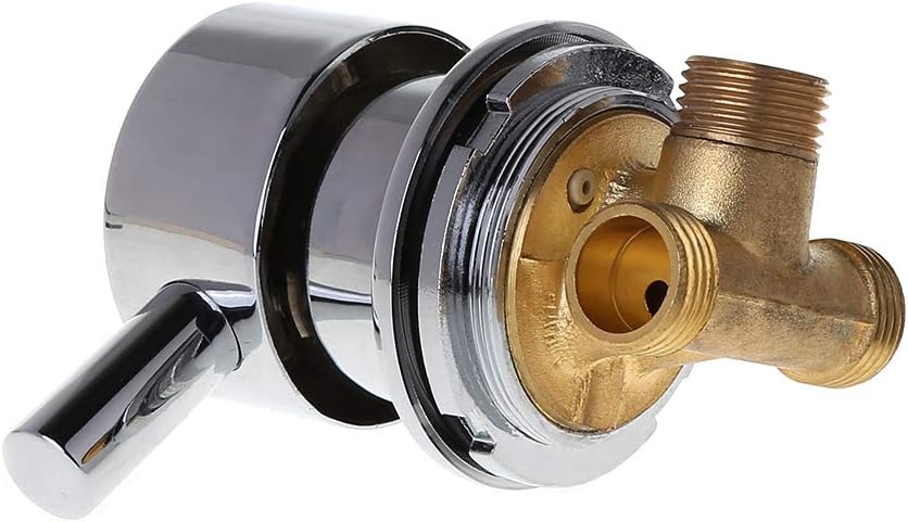 GUMEI G1/2" Mischventil für heisses und kaltes Wasser Thermostatmischer Zwei EIN- und EIN Auslaufhah