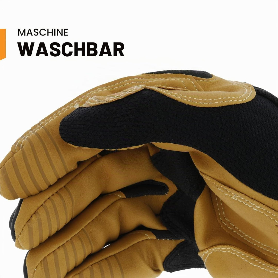 Mechanix Wear: Material4X M-Pact Kunstleder-Arbeitshandschuhe – Aufprallschutz, absorbiert Vibration