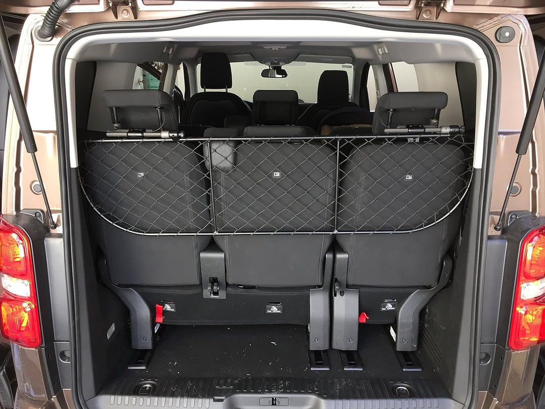 ERGOTECH Trennnetz/Hundenetz RDA65-XL16 kty018, für Hunde und Gepäck. Sicher, komfortabel für Ihren