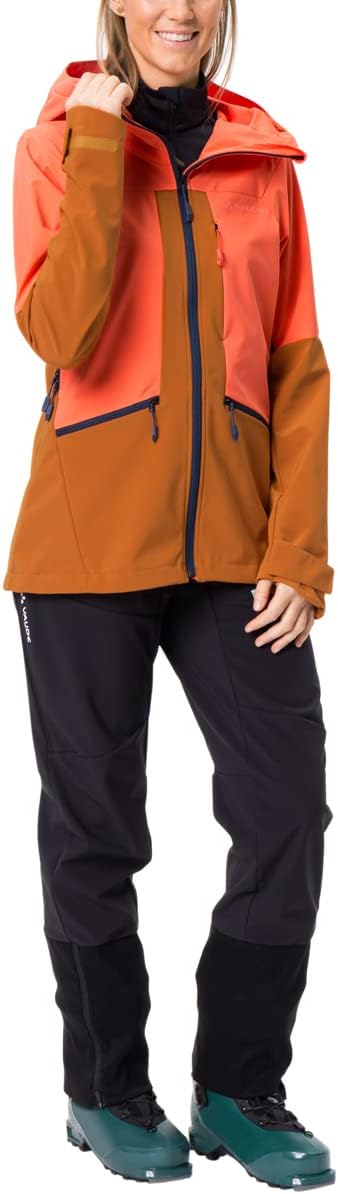 VAUDE Damen Women's Monviso Softshell Jacket Jacke 34 hokkaido, 34 hokkaido