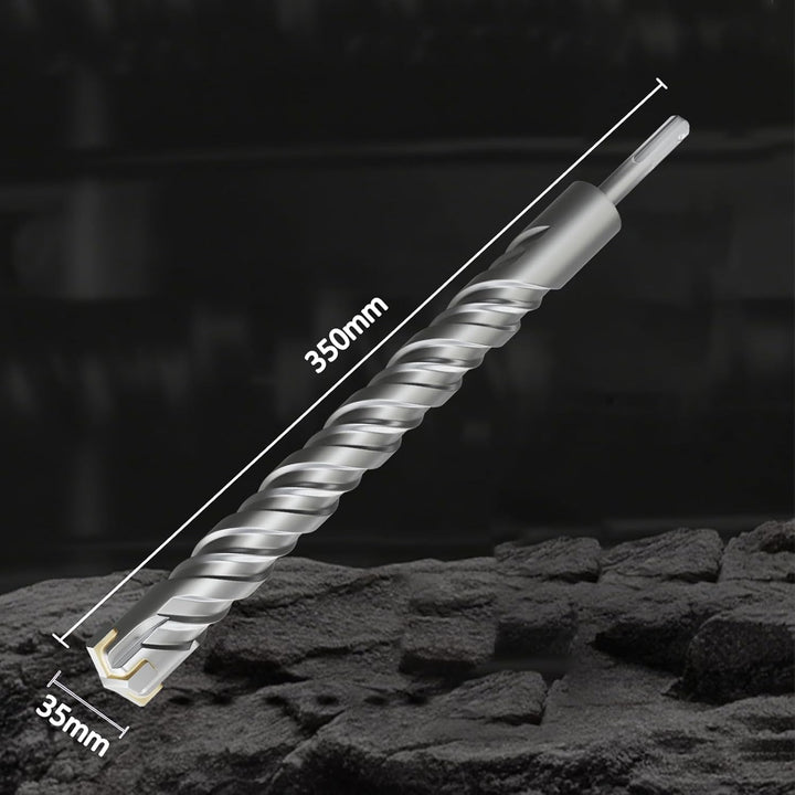 CATITO 35x350 SDS PLUS Bohrer, Schlagbohrer, Hammerbohrer, Professionelle Betonbohrer, ideal zum Boh