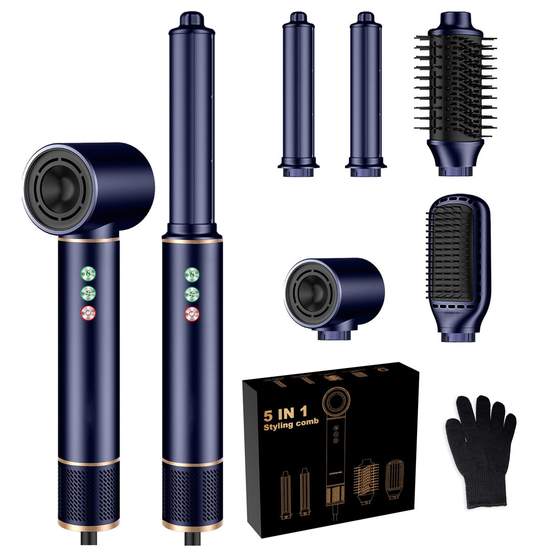 Hair styler 5 in 1 Haarstyler mit 320 Millions lonic air Styler Set, 20m/s Luftstrom, 110,000 RPM Ha