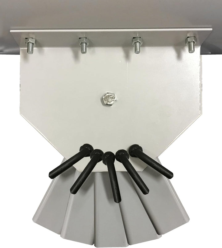 Schneepflug Schneeschild Universal 5 Fach verstellbar für Einachsermaschinen oder Rasentraktoren 100