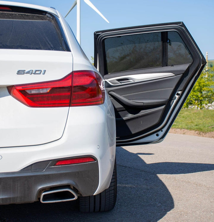 Satz Car Shades kompatibel mit BMW 5er G31 Touring 2017- (8-teilig)