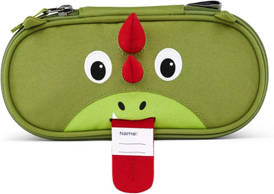 Affenzahn Stiftemäppchen für den Kindergarten, Federmäppchen für Kinder mit Tiermotiv und Ziehzunge,
