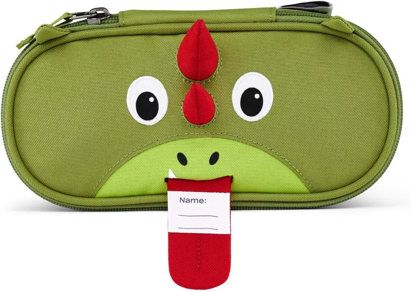 Affenzahn Stiftemäppchen für den Kindergarten, Federmäppchen für Kinder mit Tiermotiv und Ziehzunge,