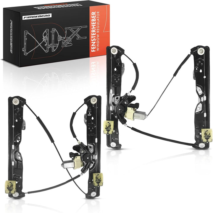Frankberg 2x Fensterheber Fensterhebermechanik Vorne Links Rechts Kompatibel mit XF X260 3.0L 2015-2
