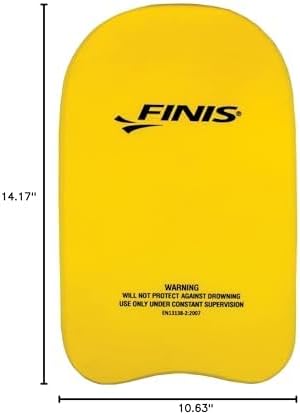 FINIS Kickboard Foam 18.5 x 11.5 Zoll gelb, 18.5 x 11.5 Zoll gelb