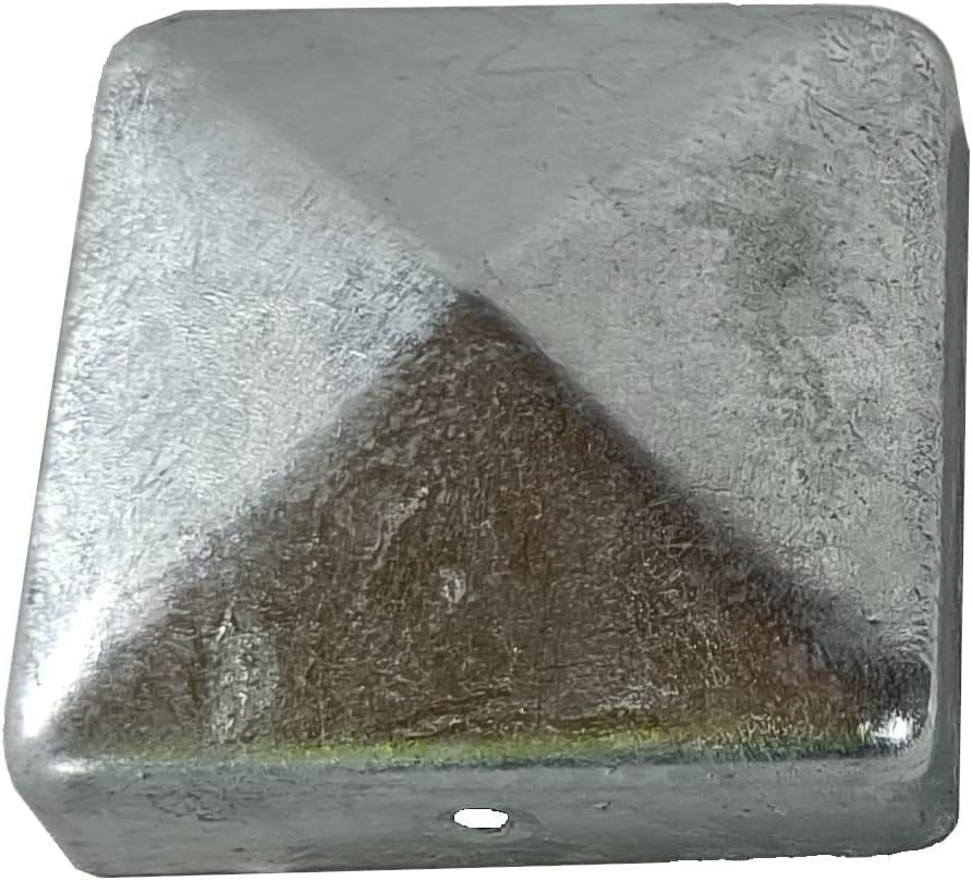 BooGardi Pfostenkappen 10 Stück 7x7 cm · 7x7 · 9x9 · verzinkter Stahl · Holzpfosten Abdeckkappe · Za