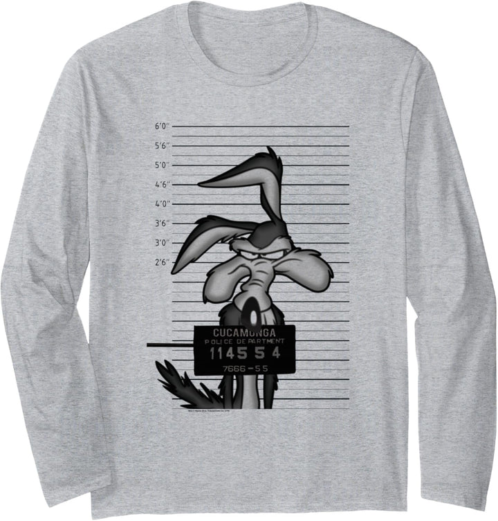 Looney Tunes Wile E. Coyote Busted Langarmshirt