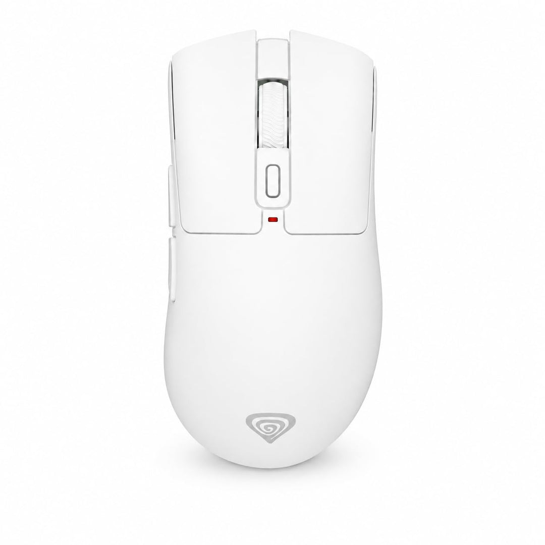 Genesis Zircon 880 PRO 8K Gaming Maus kabellos Weiss, 30000 DPI Wireless Gaming Mouse, PixArt PAW395
