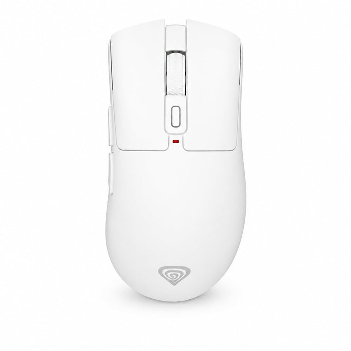 Genesis Zircon 880 PRO 8K Gaming Maus kabellos Weiss, 30000 DPI Wireless Gaming Mouse, PixArt PAW395