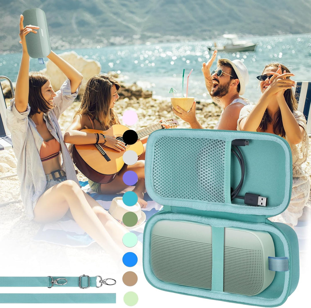 Hart Schutz Hülle Etui für Bose SoundLink Flex (2 Gen) / Flex Tragbarer Bluetooth Lautsprecher Mintg