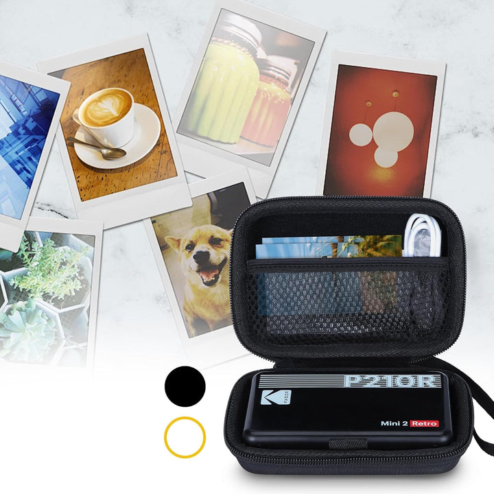 Lebakort Hart Reise Schutz Hülle Etui Tasche für Kodak Mini 2 Retro 4PASS Mobiler Fotodrucker/Kodak